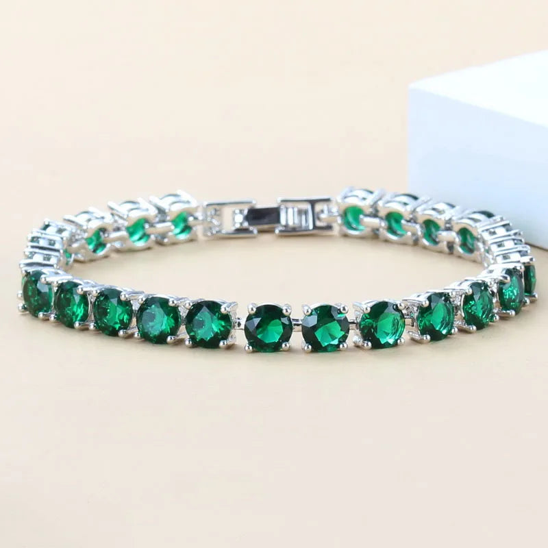Pulsera de Plata 925 con Circonia