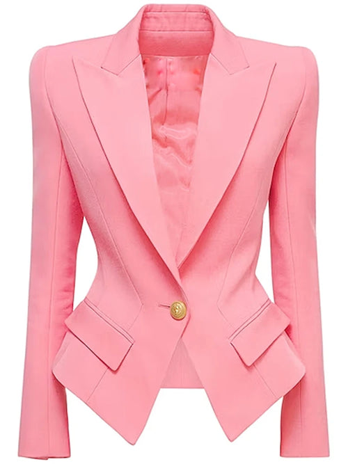 Blazer de Un Botón Entallado