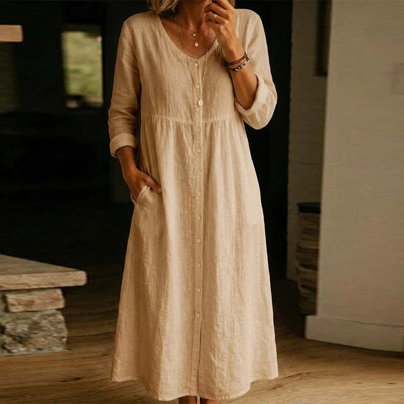 Vestido Midi de Playa