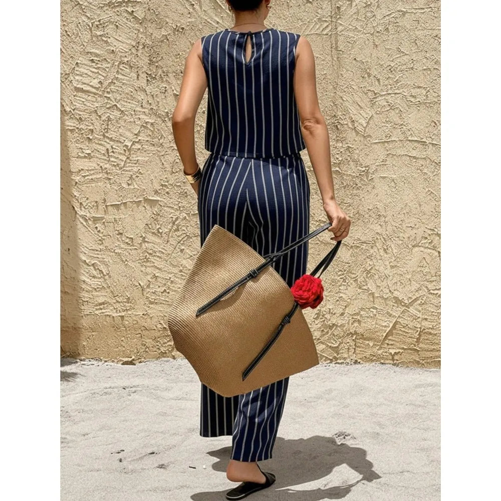 Conjunto Dos Piezas a Rayas