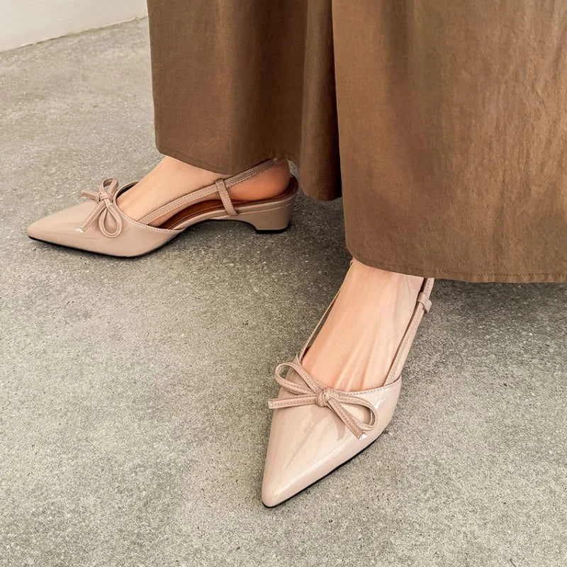 Sandalias con Taco Plateado