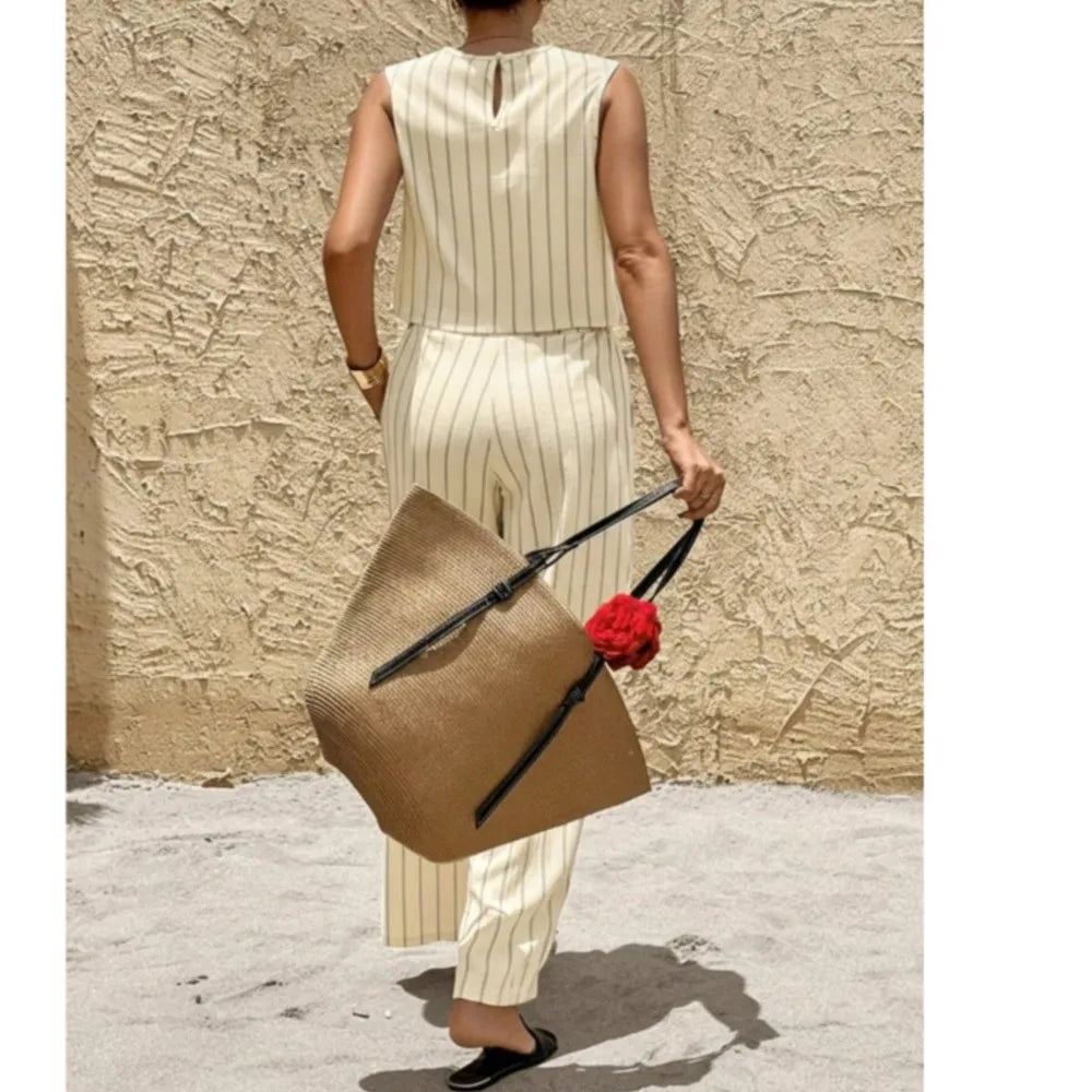 Conjunto Dos Piezas a Rayas