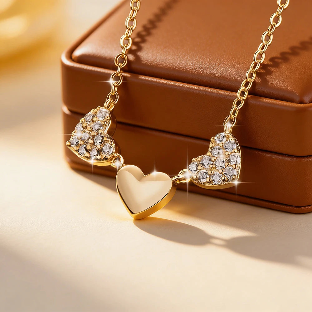 Collar con Moissanita